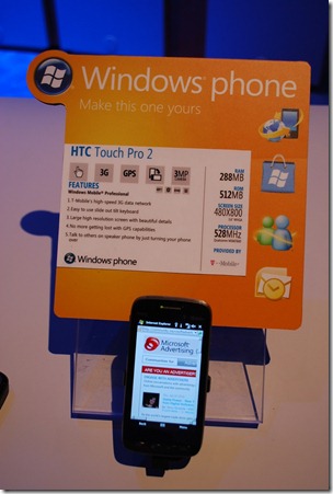 HTC Touch pro 2