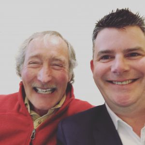 Me & Ciscoe Morris in Green Room